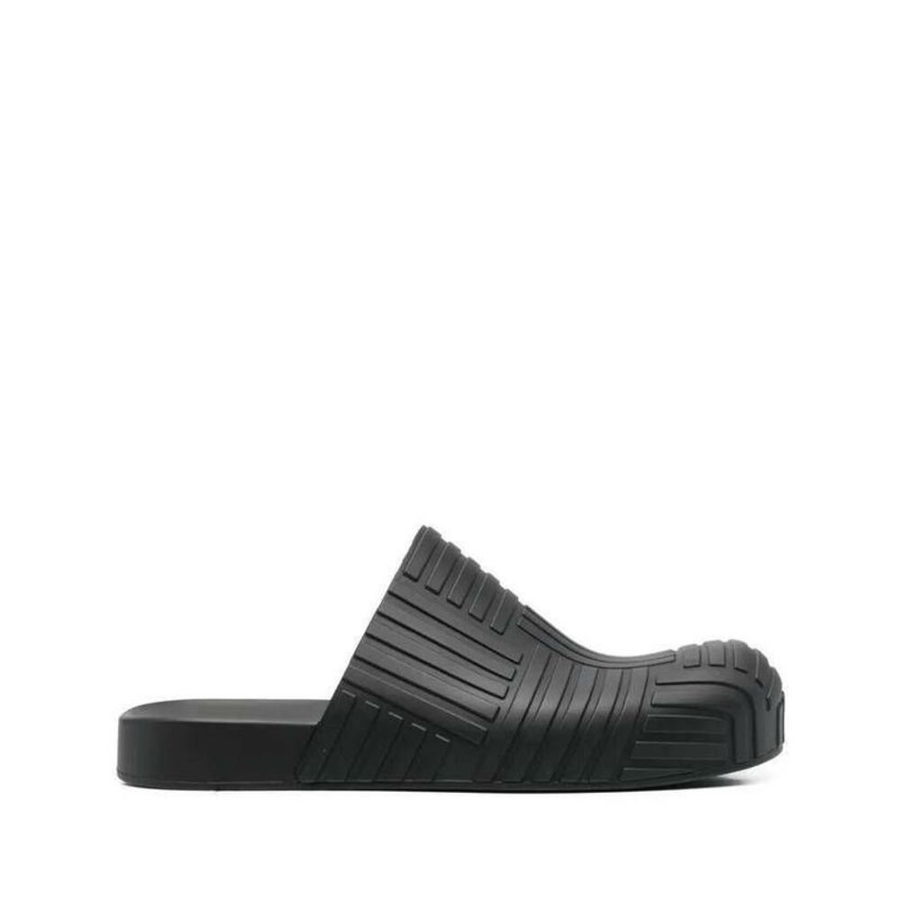 Intrecciato Pattern Rubber Clog